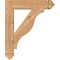 Ekena Millwork Funston Arts & Crafts Smooth Bracket, Western Red Cedar, 3 1/2"W x 20"D x 24"H BKT04X20X24FST03SWR - alternate 3